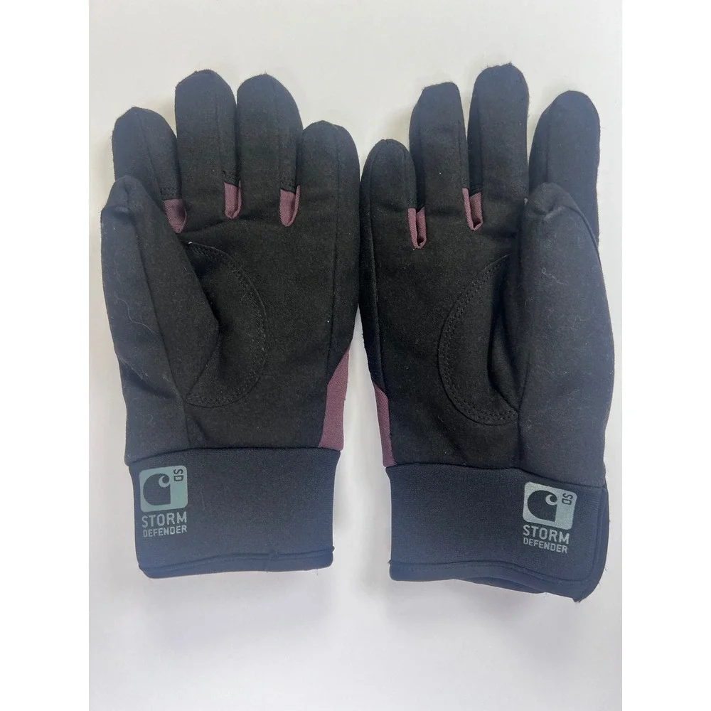 Carhartt Storm Defender Gloves Women Small Black Purple‎ Waterproof Workwear